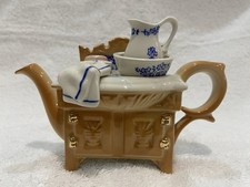 Cardew Design One Cup Victorian Wash Stand Teapot 14cm x 5cm x 9.5cm VGC