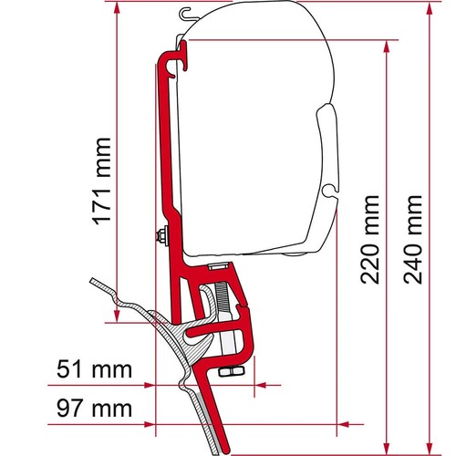 Fiamma kit brandrup - -,