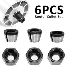 6/6.35/8mm Collet Chuck Set