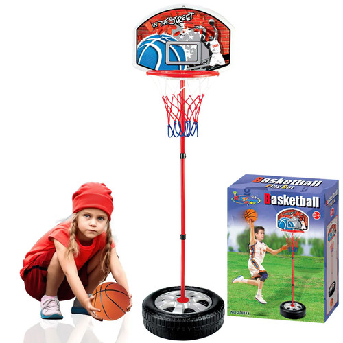 First basketball hoop stand - first,