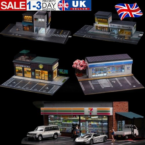 Diorama garage park - 1/64,