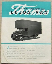 FORD THAMES 4-5 TON LUTON VAN