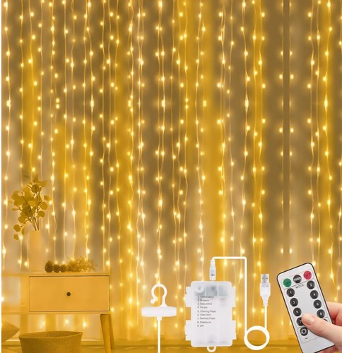 3mx3m curtain fairy - fairy, lights,300