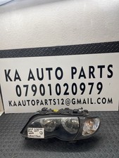 BMW 3 SERIES E46 PASSENGER NEAR SIDE FRONT HEADLIGHT HEADLAMP 2001 - 2005 (11)