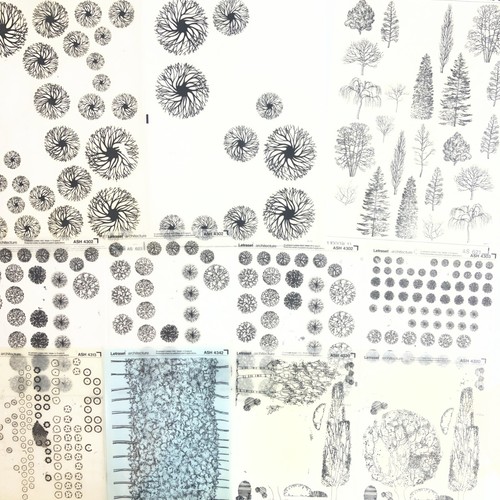 Letraset architectural symbols - letraset,
