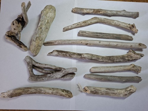 Driftwood pieces bundle drift