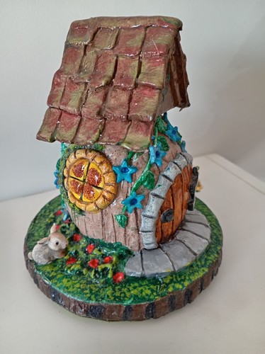 Indoor fairy mushroom house