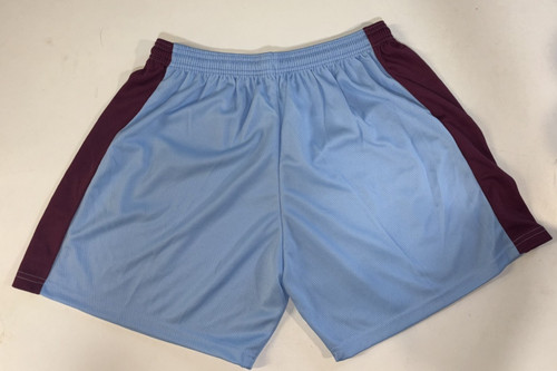 Claret blue football kits - claret,