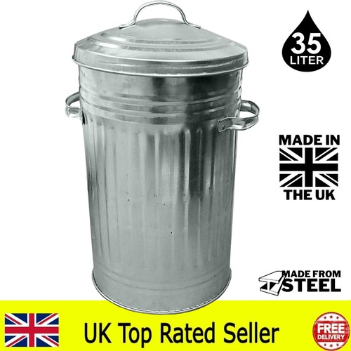 35l tall galvanised metal - tall,