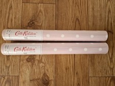 Cath Kidston Spot Pink Wallpaper 626620 Same Batch Number X2 Brand New