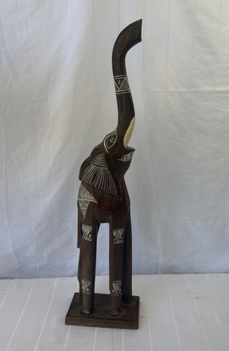 Vintage large hand carved - vintage,