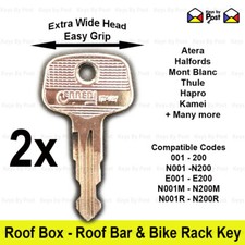 2 x Thule Roof Box, Roof Bar