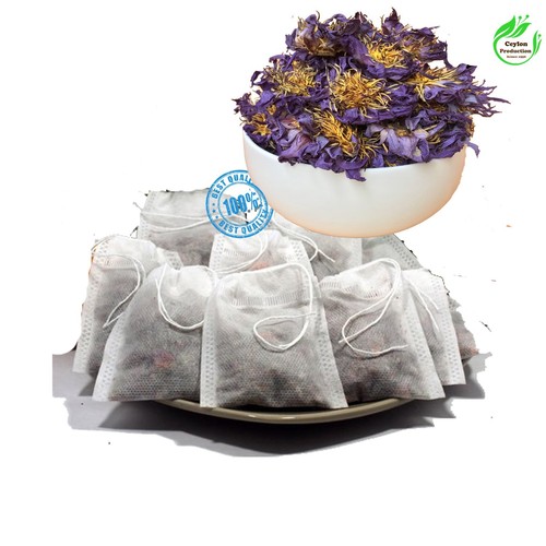 Blue lotus flower tea bags - flower,