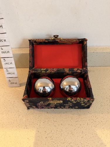 Vintage chinese baoding balls - vintage,