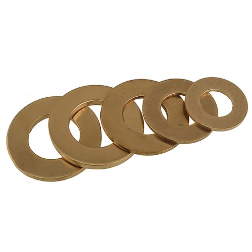 Solid brass thick flat - brass,