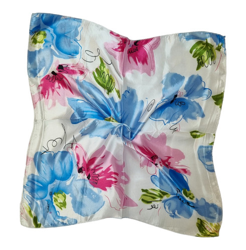 New elegant silk - new, square
