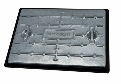 Clark drain galvanised single - galvanised,