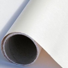 1.5mX67.5cm WHITE METALLIC