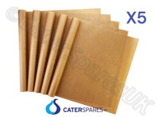 5 x PRINCE CASTLE VERTICAL BUN TOASTER TEFLON SHEETS GM871