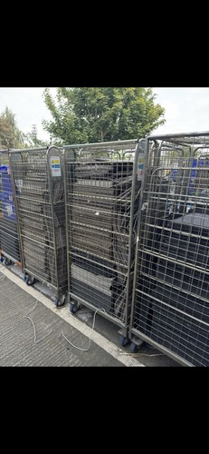 Cage roll trolley