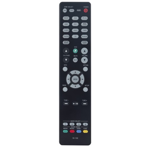 1192 remote control for - rc-1192,