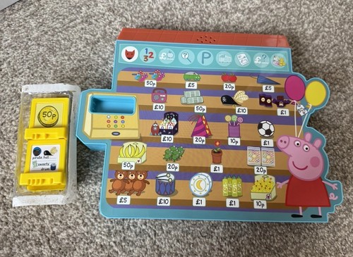 Peppa pig shopping game - peppa,