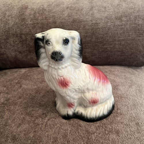 Staffordshire pottery animal - pottery,