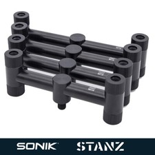 SONIK Stanz Buzz Bars 2 Rod 4 sizes Carp Fishing Buzzer Bars For Alarms Rod Rest