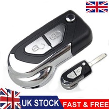 For Citroen DS3 2009 - 2017 2 Button Remote Flip Blade Key Fob Case UK