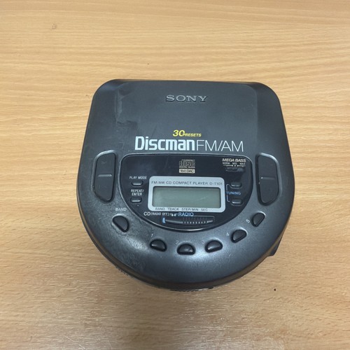 Rare sony t101 discman - sony,