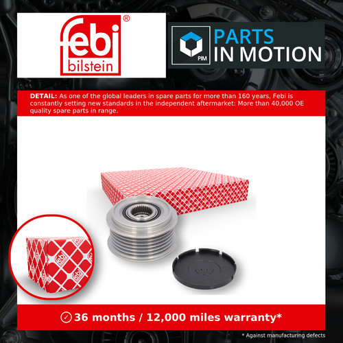 Overrunning alternator pulley - alternator,