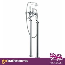 Chrome Bath Filler Shower