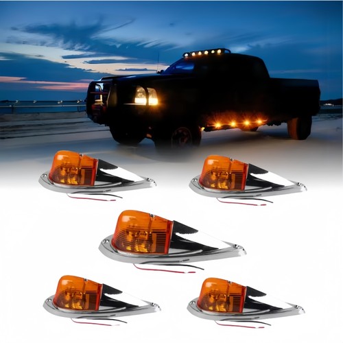 Truck semi trailer - x, amber