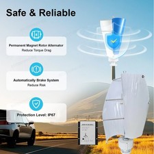 800W Vertical Axis Wind