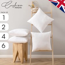 18"x18" Cushion Inserts Hypoallergenic 18 inch Square Pillow Filler Soft Cushion