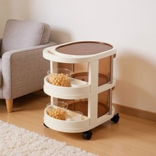 Rolling Storage Cart 2-5 Tier Drawer Trolley Kitchen Bedroom Organizer Cabinet