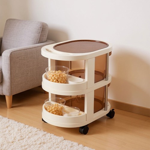 Rolling storage cart - rolling, tier