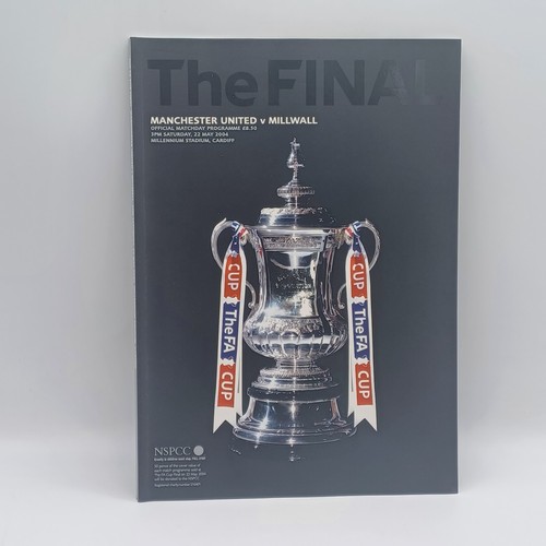 Cup final 2004 manchester - fa,