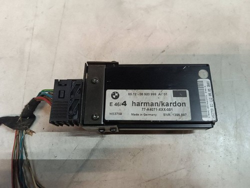 Bmw e46 2000 sound amplifier - bmw,