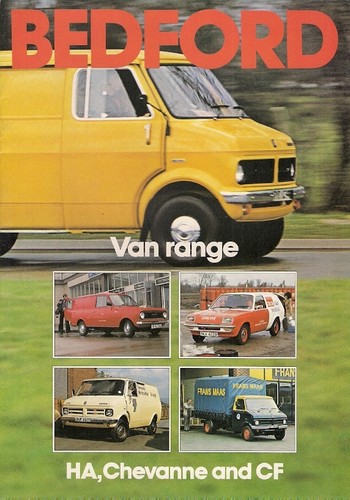 Bedford chevanne vans - bedford, cf