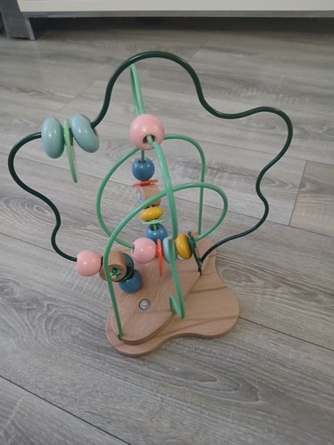 Wooden bead maze roller - bead,