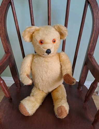 Old vintage teddy - teddy, movable
