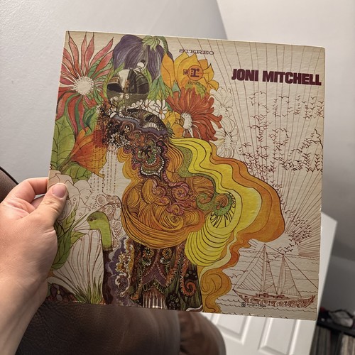 Joni mitchell vinyl record - vinyl,