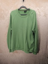Finisterre Authentic Organic XL Mens Long Sleeve Green Jumper Sweatshirt