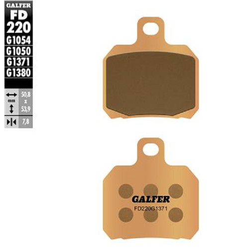 Galfer sintered brake pads - galfer,