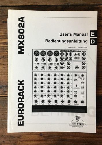 Behringer eurorack mx802a - behringer,