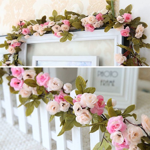 Flowers 7ft artificial - 42, rose