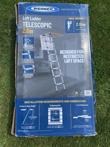 Werner telescopic loft - werner, 2.6m