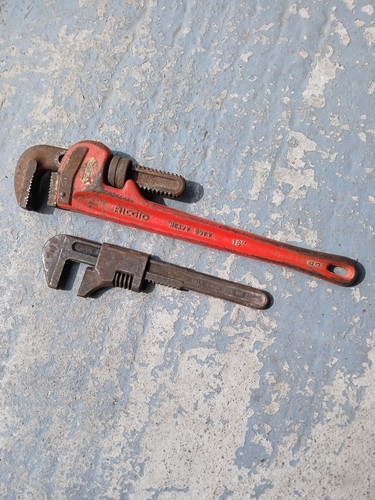 Old adjustable wrenches - adjustable,