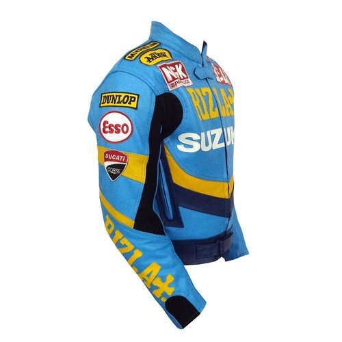 Rizia suzuki leather jacket - leather,